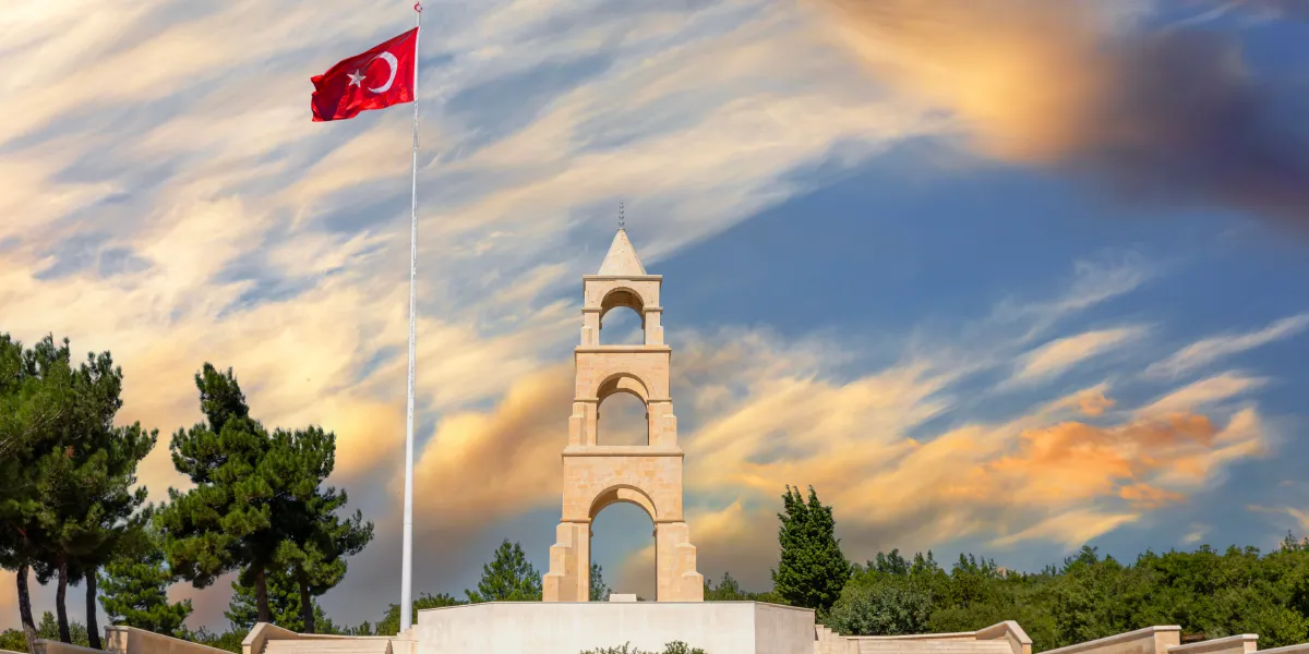 Památník v Gallipoli Památník v Gallipoli