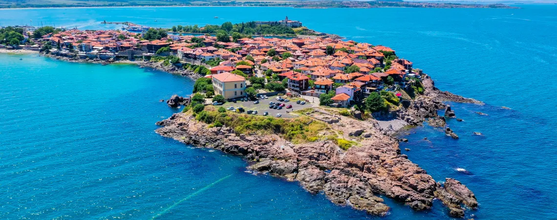 ostrov u městečka Sozopol ostrov u městečka Sozopol