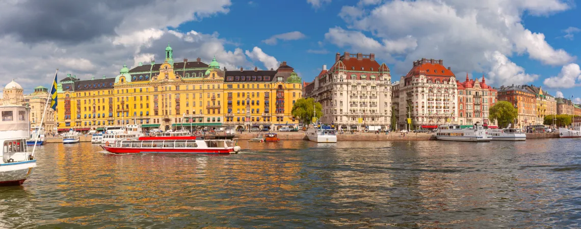 ulice Strandvagen ulice Strandvagen