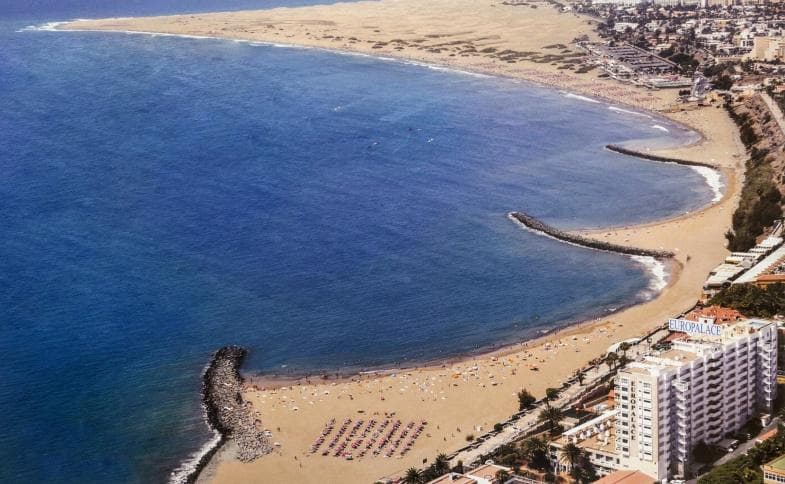 Španělsko, Kanárské ostrovy, Gran Canaria, Playa del Ingles