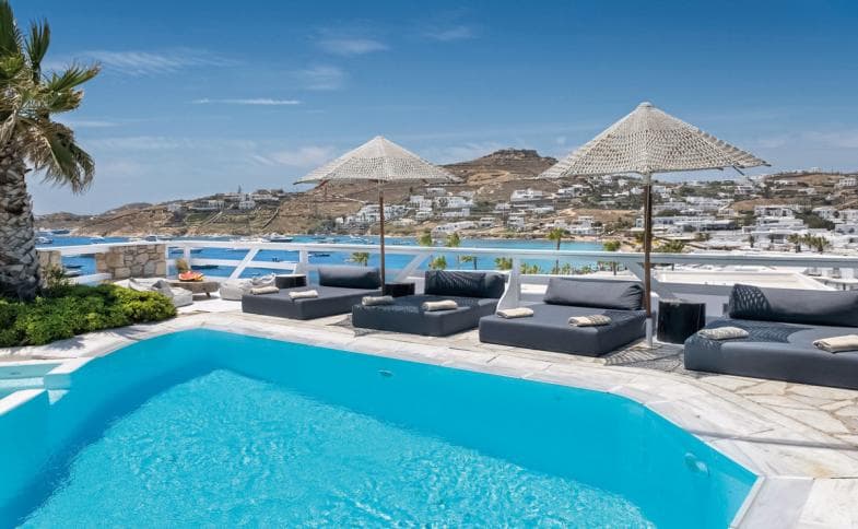 Řecko, Ostrovy, Mykonos, Ornos