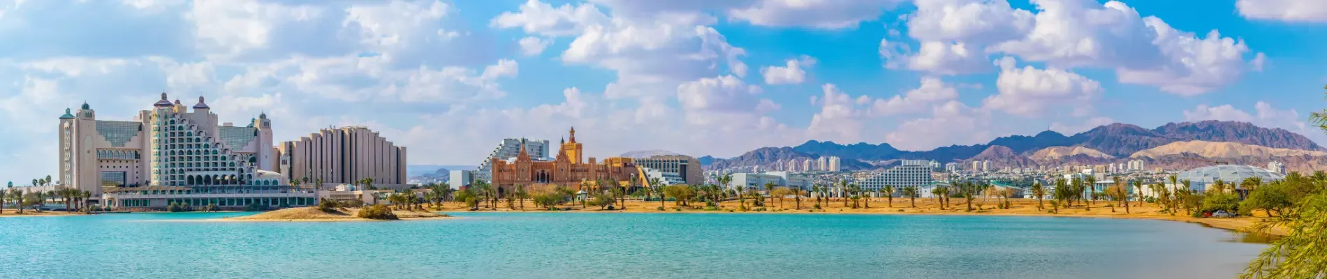 Hotely a zábavní park v Eilatu Hotely a zábavní park v Eilatu