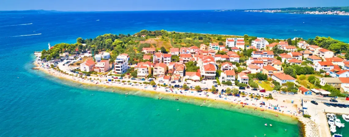 Pláž na poloostrově Puntamika Pláž na poloostrově Puntamika