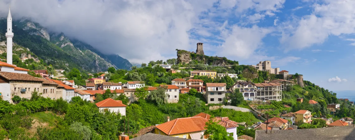 hrad Kruja hrad Kruja