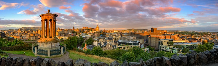 Nejlevnější letenky do Edinburghu