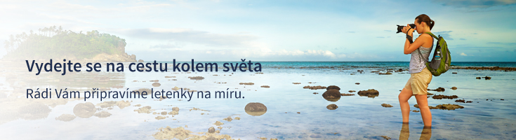 Letenky cesta kolem světa