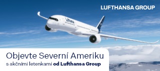 Akční letenky do Severní Ameriky s Lufthansa Group