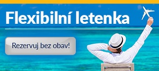 Flexibilní letenky jsou tady!